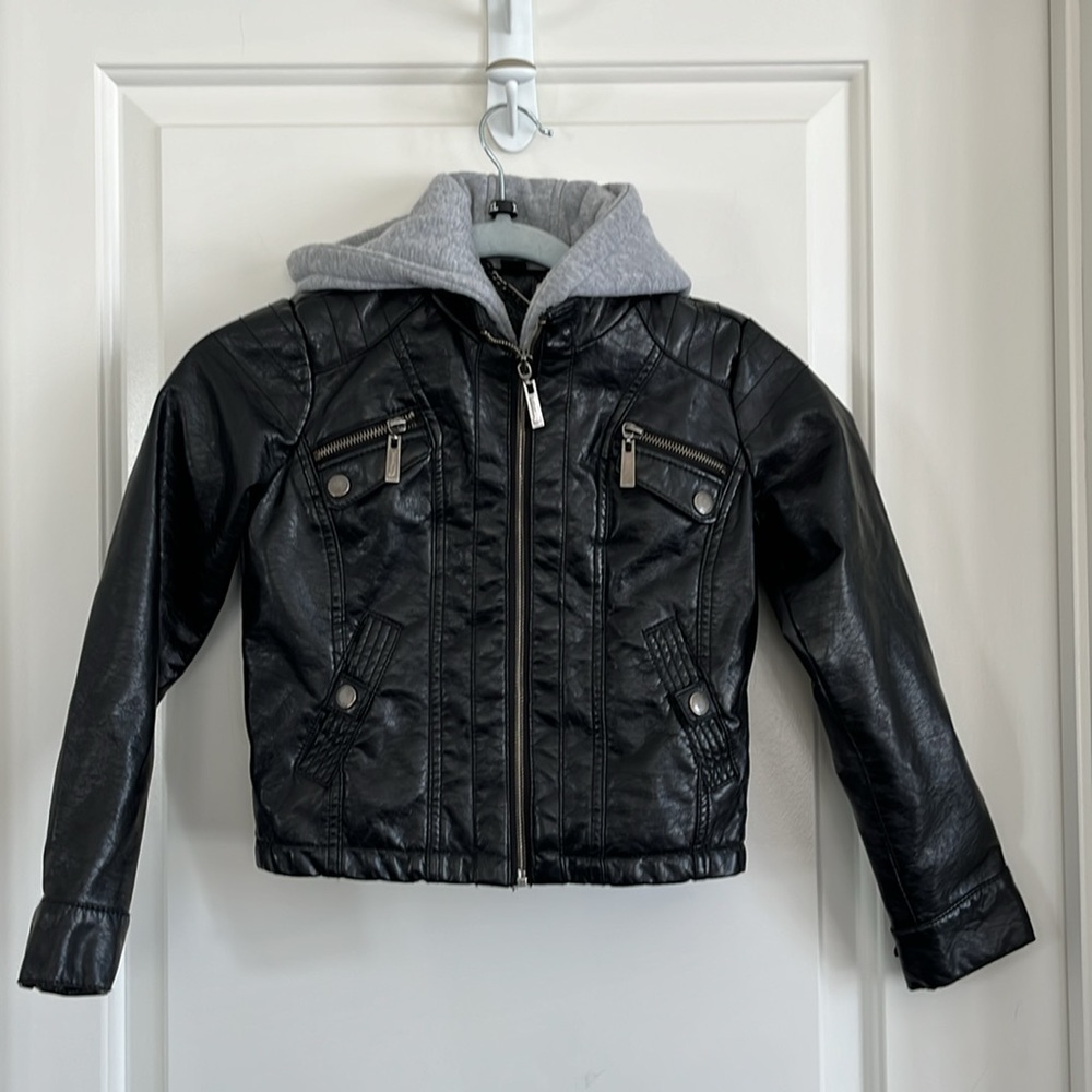 Joujou nornor vegan leather jacket size small (7/8)
